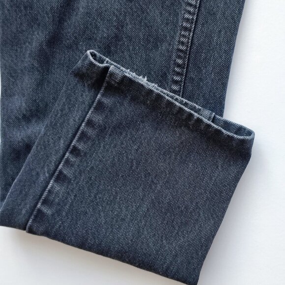 Vintage Santana by Parasuco jeans women's size 31 black curvy high-rise - Picture 9 of 15